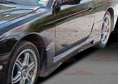 Nissan 240SX AIT Racing R33 Style Side Skirts - N24097HIR33SS