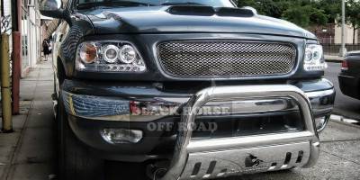 Ford F150 Black Horse Bull Bar Guard with Skid Plate