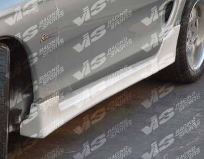 Ford Mustang VIS Racing Stalker-3 Side Skirts - 94FDMUS2DSTK3-004