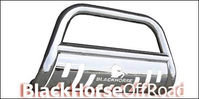 Chevrolet Silverado Black Horse Bull Bar Guard with Skid Plate