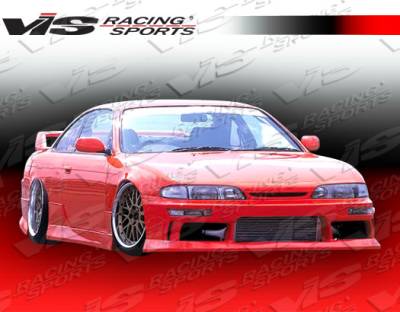 Nissan 240SX VIS Racing M-Speed Side Skirts - 95NS2402DMSP-004