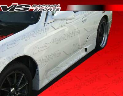 Nissan 240SX VIS Racing Omega Side Skirts - 95NS2402DOMA-004