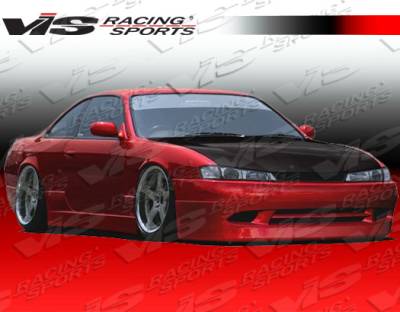 Nissan 240SX VIS Racing Super Side Skirts - 95NS2402DSUP-004