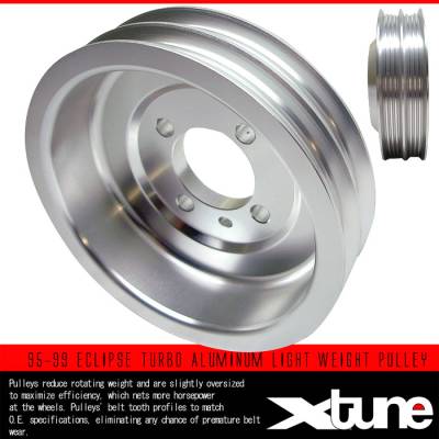 TURBO ALUMINUM LIGHT WEIGHT PULLEY