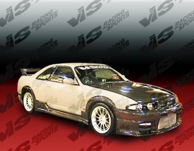 Nissan Skyline VIS Racing Terminator Side Skirts - 95NSR33GTRTM-004