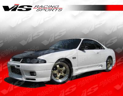 Nissan Skyline VIS Racing Techno R Side Skirts - 95NSR33GTRTNR-004