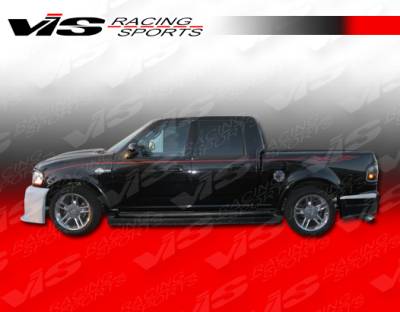 Ford F150 VIS Racing Outlaw Side Skirts - 97FDF154DSCOL-004