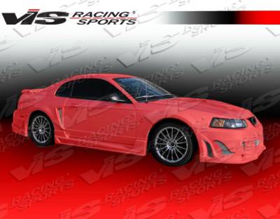 Ford Mustang VIS Racing Ballistix Side Skirts - 99FDMUS2DBX-004