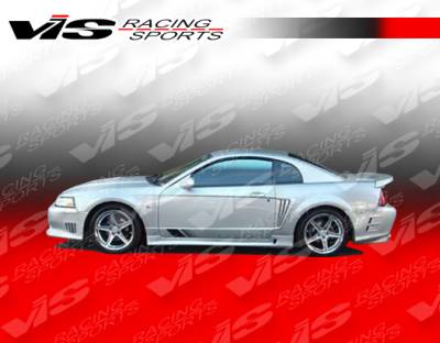 Ford Mustang VIS Racing Stalker Side Skirts - 99FDMUS2DSTK-004