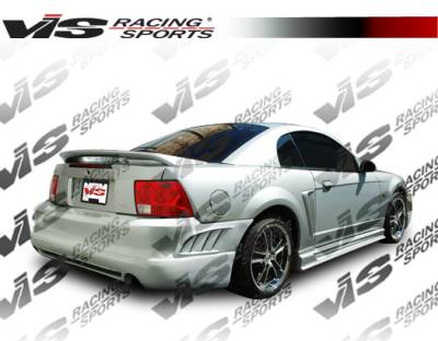 Ford Mustang VIS Racing Viper Side Skirts - 99FDMUS2DVR-004