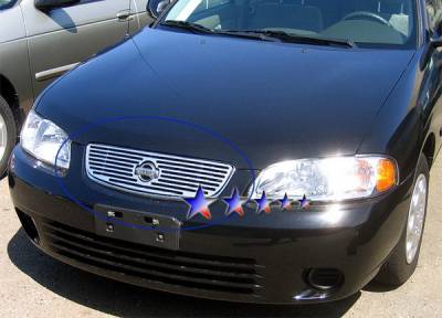 Nissan Sentra APS CNC Grille - Upper - Aluminum - N95400A