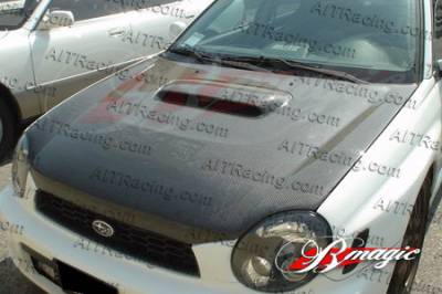 Subaru Impreza AIT Racing OEM Style Carbon Fiber Hood - SI02BMCFH