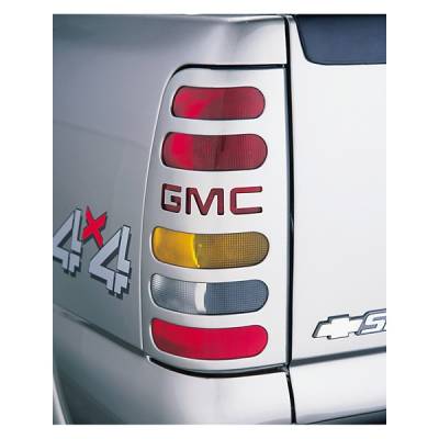 GMC CK Truck V-Tech Taillight Covers - GMC Logo - 2443