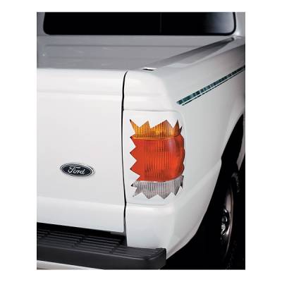 Ford Ranger V-Tech Taillight Covers - Rough Cut Style - 2616