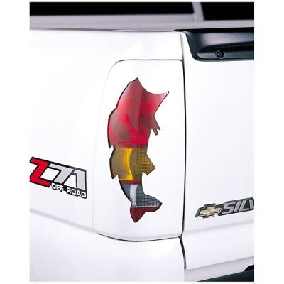 Chevrolet Silverado V-Tech Taillight Covers - Sportsman Bass Style - 27501