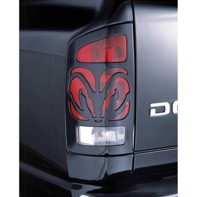 Dodge Ram V-Tech Taillight Covers - Big Horns Style - 27704