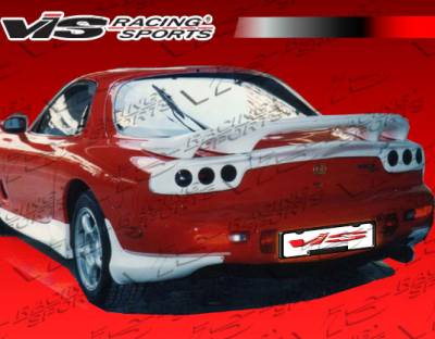 Mazda RX-7 VIS Racing RE Taillight Cover - Fiberglass - 93MZRX72DRE-032