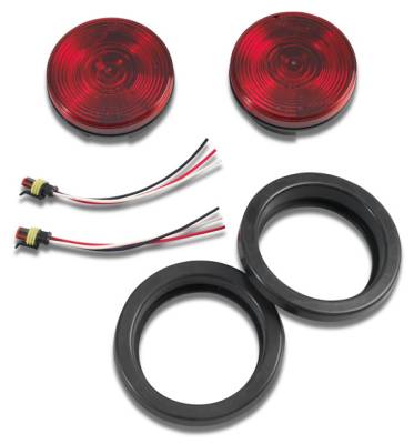 Jeep Wrangler Warrior LED Taillight Kit - 4 Inch - Pair - 2915