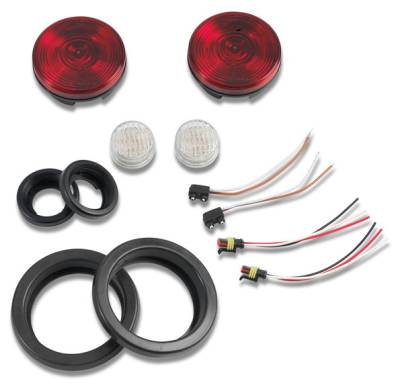 Jeep Wrangler Warrior LED Light Kit Taillight & Reverse Lights - Pair - 2917