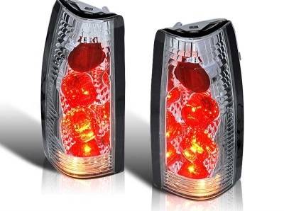 Chevrolet CK Truck WinJet Altezza Taillight - Chrome & Clear - WJ20-0003-01