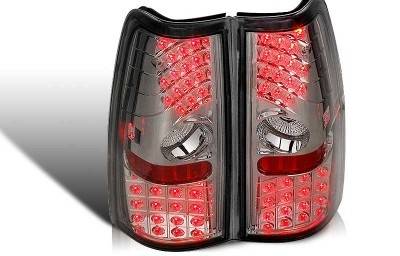 Chevrolet Silverado WinJet LED Taillight - Chrome & Smoke - WJ20-0006-02