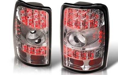 Chevrolet Suburban WinJet LED Taillight - Chrome & Smoke - WJ20-0007-02