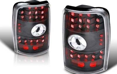 Chevrolet Suburban WinJet LED Taillight - Black & Clear - WJ20-0007-04