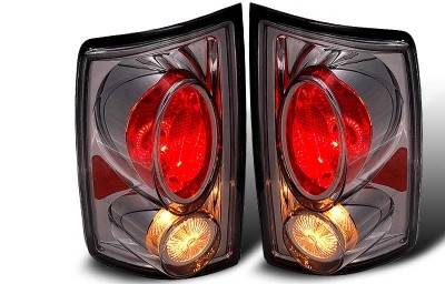 Dodge Ram WinJet Altezza Taillight - Chrome & Smoke - WJ20-0011-02