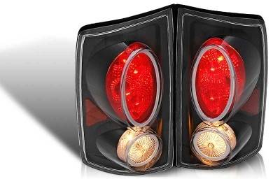 Dodge Ram WinJet Altezza Taillight - Black & Clear - WJ20-0011-04