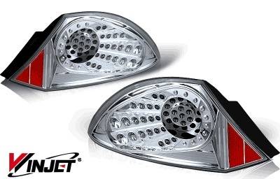 Mitsubishi Eclipse WinJet LED Taillight - Chrome & Smoke - WJ20-0040-02