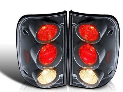 Toyota Tacoma WinJet Altezza Taillight - Black & Clear - WJ20-0046-04