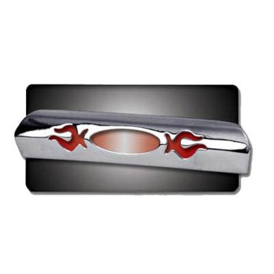 Dodge Ram V-Tech 3rd Brake Light Covers - Flame Style- Chrome - 1379070