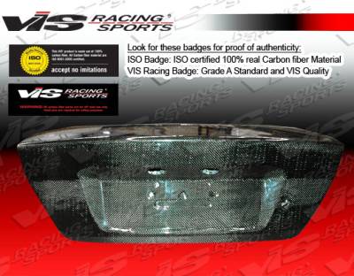 Honda Civic 2DR VIS Racing OEM Carbon Fiber Trunk - 01HDCVC2DOE-020C