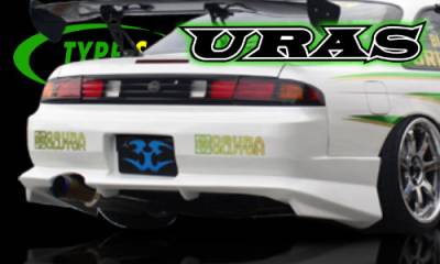 Nissan 240SX AIT Racing Uras Type-S Style Rear Bumper - U02034-3