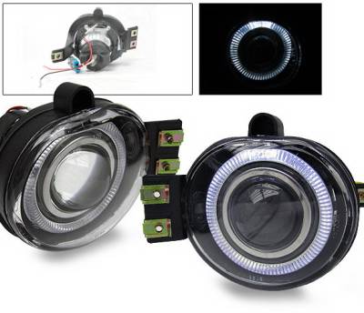 Dodge Ram 4CarOption Halo Projector Fog Lights - XT-FGPR-RAM-0204