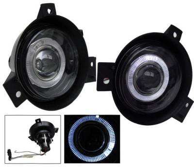 Ford Ranger 4CarOption Halo Projector Fog Lights - XT-FGPR-RNG-0104