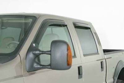 Wade Smoke In-Channel Wind Deflector 4PC - 35493