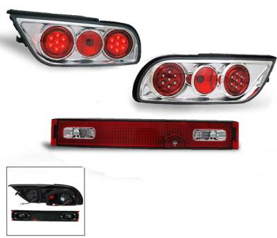 Nissan 240SX 4CarOption LED Taillights - XT-TLZC-S13LED-6