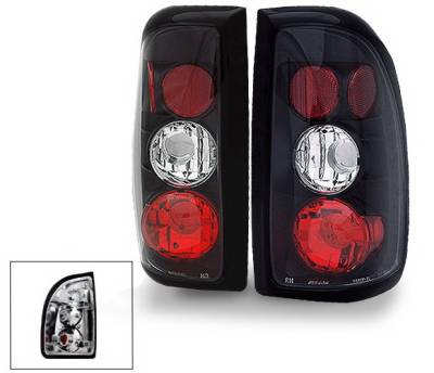 Dodge Dakota 4CarOption Altezza Taillights - XT-TLZ-DKT9704BK-6