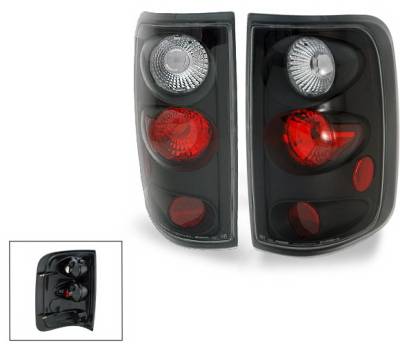 Ford F150 4CarOption Altezza Taillights - XT-TLZ-F1500304FEBK