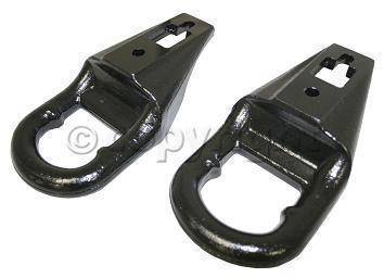 FRONT BUMPER TOW HOOK RH=LH (PASSENGER SIDE = DRIVER SIDE)