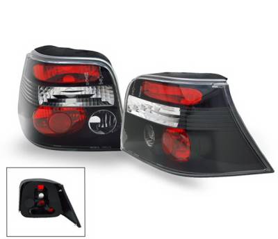 Volkswagen Golf 4CarOption Altezza Taillights - XT-TLZ-GOLF4BK-6