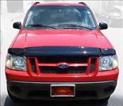 Ford Explorer AVS Bugflector II Hood Shield - Smoke