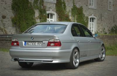 E39 (Sedan), Rear Add-On Spoiler (w/ OE Muffler)