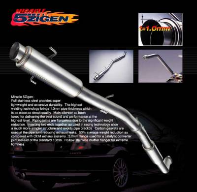 Miracle Catback Exhaust - Dual