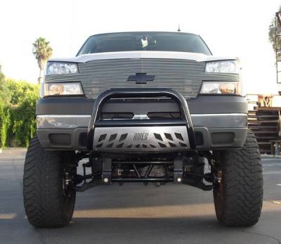 Dodge Ram Aries Bull Bar with Stainless Skid - 3 Inch