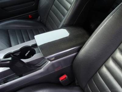 Ford Mustang TruFiber Carbon Fiber LG38 Arm Rest Cover TC10024-LG38