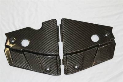 Ford Mustang TruFiber Carbon Fiber GT LG60 Radiator Extension Cover TC10024-LG60