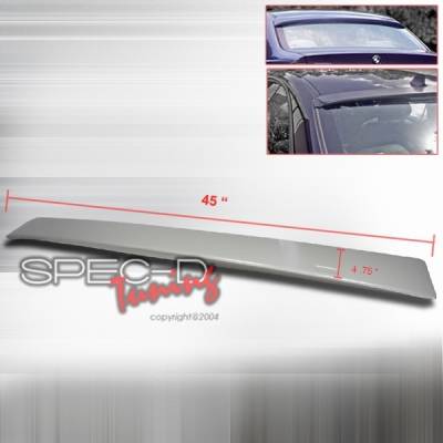 BMW 5 Series Custom Disco Rear Roof Spoiler - SPL-E39-ABS