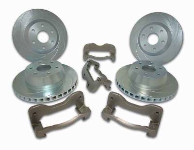 SSBC Direct Bolt-On Caliper Relocation Brackets - Front & Rear - A126-42